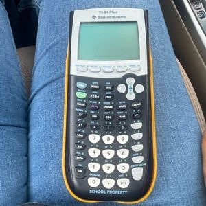 TI-84 Plus Graphing Calculator With Case